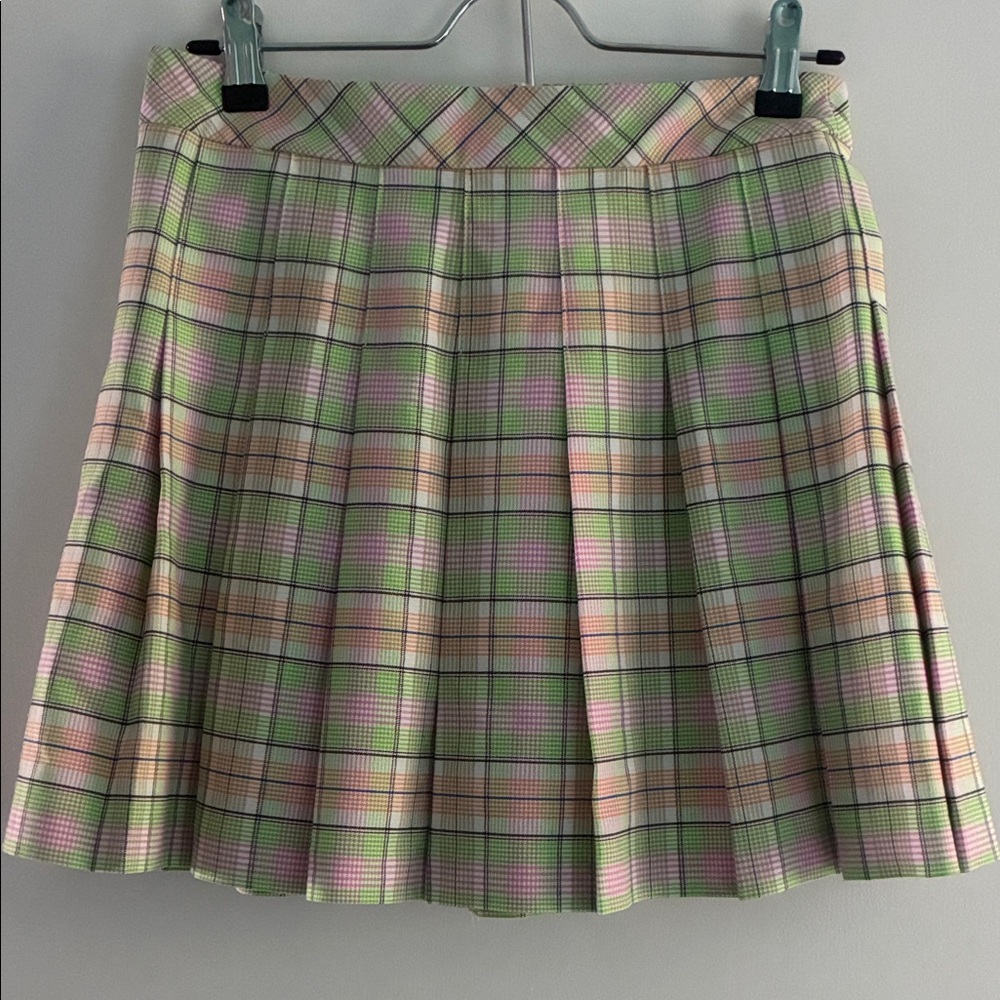 NWOT Aritzia Plaid Pleated Mini Skirt Size 6 (Clueless Inspired, Never Worn)
